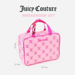 New Juicy Couture Cosmetics Travel Bag